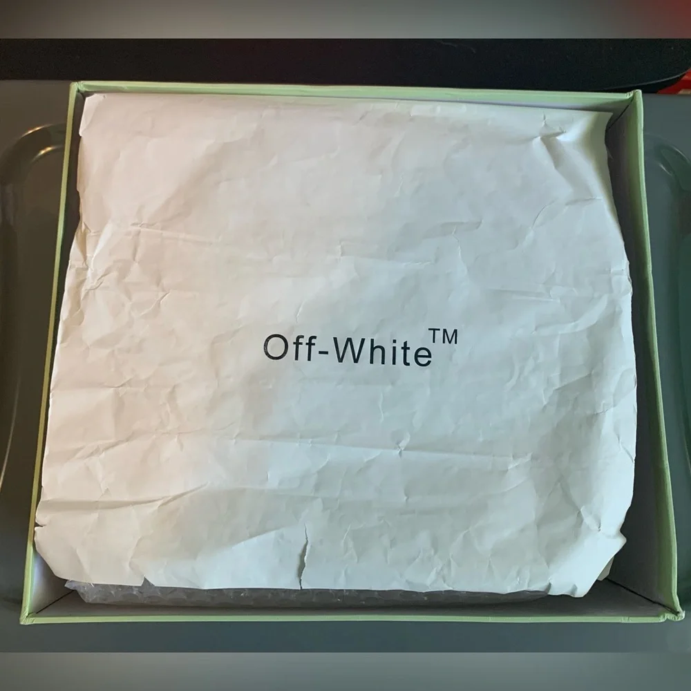 OFF-WHITE OFF COURT 3.0 Sneakers - Size 7 US / 40 EU - Grey Fuchsia Purple Shoes - Picture 11 of 15